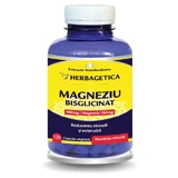 Magnesiumbisglycinaat, 120 vegetarische capsules, Herbagetica