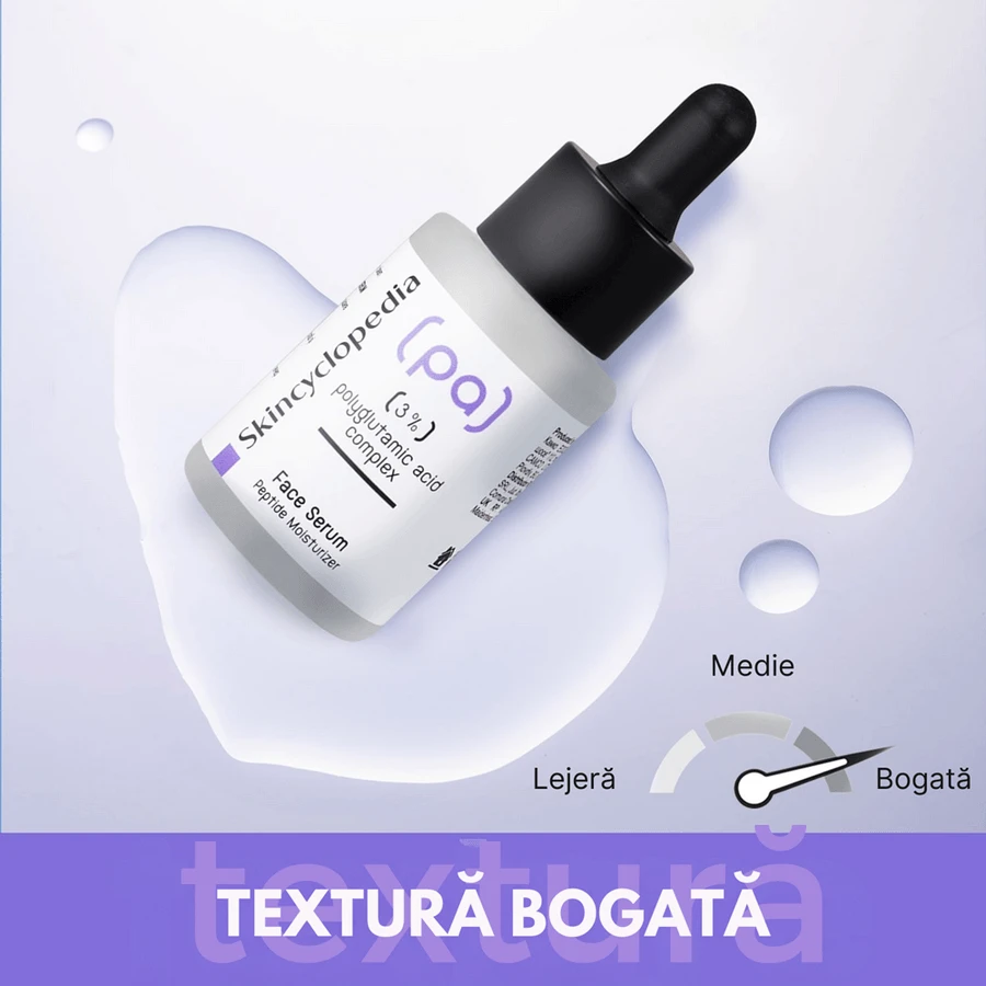 Hydraterend serum met 3% PA polyglutaminezuur complex, 30 ml, Skincyclopedia