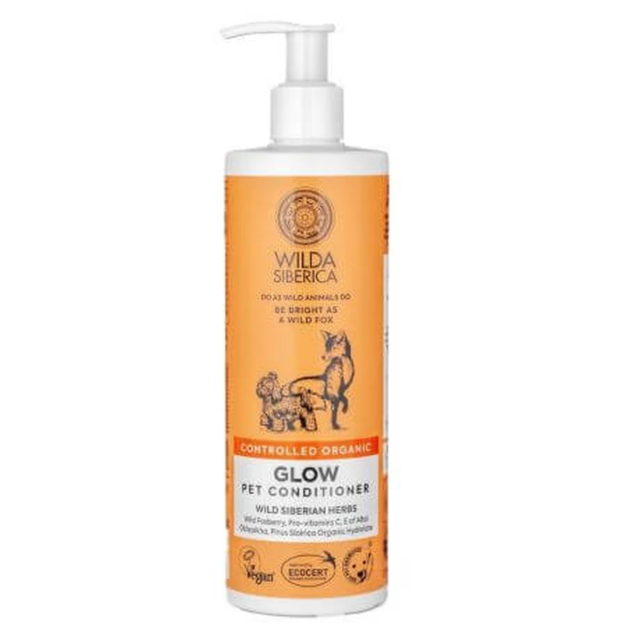 Glow Glow Glow Glow Glow Conditioner, 400 ml, Wilda Siberica