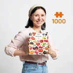 CzuCzu Puzzlove Tomates, puzzle familial, 1000 pièces