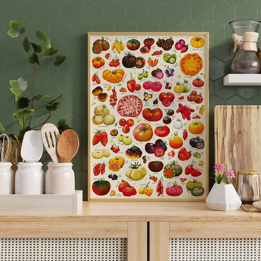 CzuCzu Puzzlove Tomates, puzzle familial, 1000 pièces