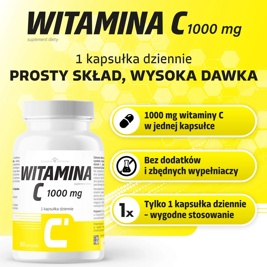 Vitamine C 1000 mg, 90 capsules