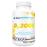 Allnutrition Vit D3 2000, vitamin D 50 μg, 120 capsules