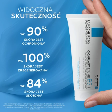 La Roche-Posay Cicaplast Baume B5+ kit, loción calmante regeneradora, 100 ml + 40 ml + mini caja de productos gratis