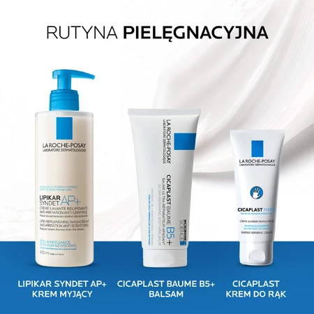La Roche-Posay Cicaplast Baume B5+ kit, loción calmante regeneradora, 100 ml + 40 ml + mini caja de productos gratis