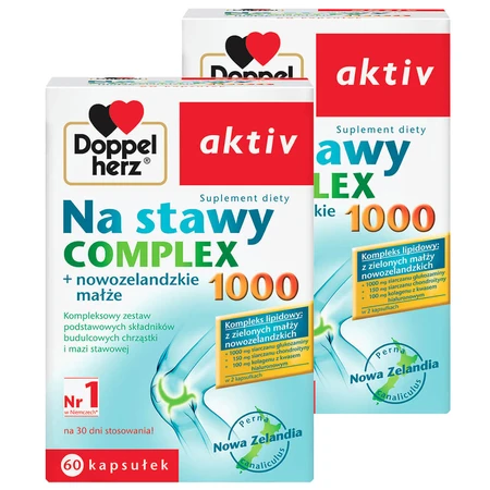 Doppelherz aktiv Na stawach 1000 set, 2 x 60 capsules