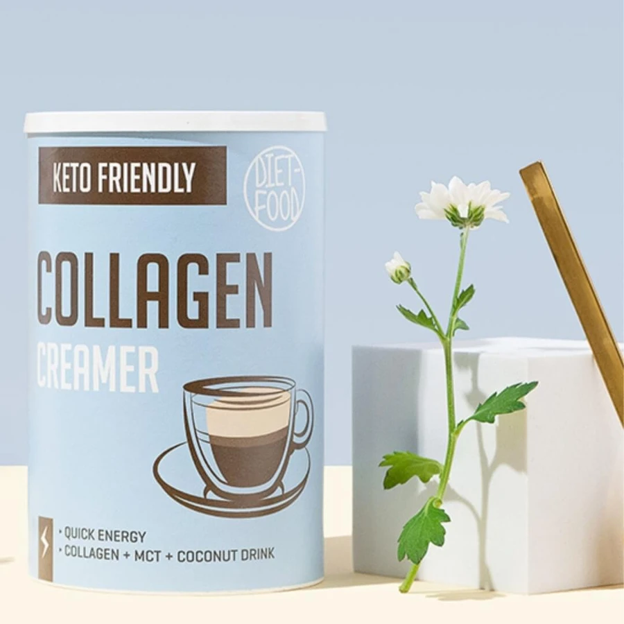 Diet-Food Keto Collageen Koffie Creamer, 300 g