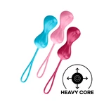 Satisfyer Power Balls, set de mingi de antrenament pentru mușchii podelei pelvine, 3 bucăți