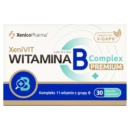 XeniVit Vitamin B Complex Premium, 30 capsules