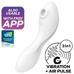 Satisfyer Curvy Trinity 5+, vibrator, wit, 1 stuk