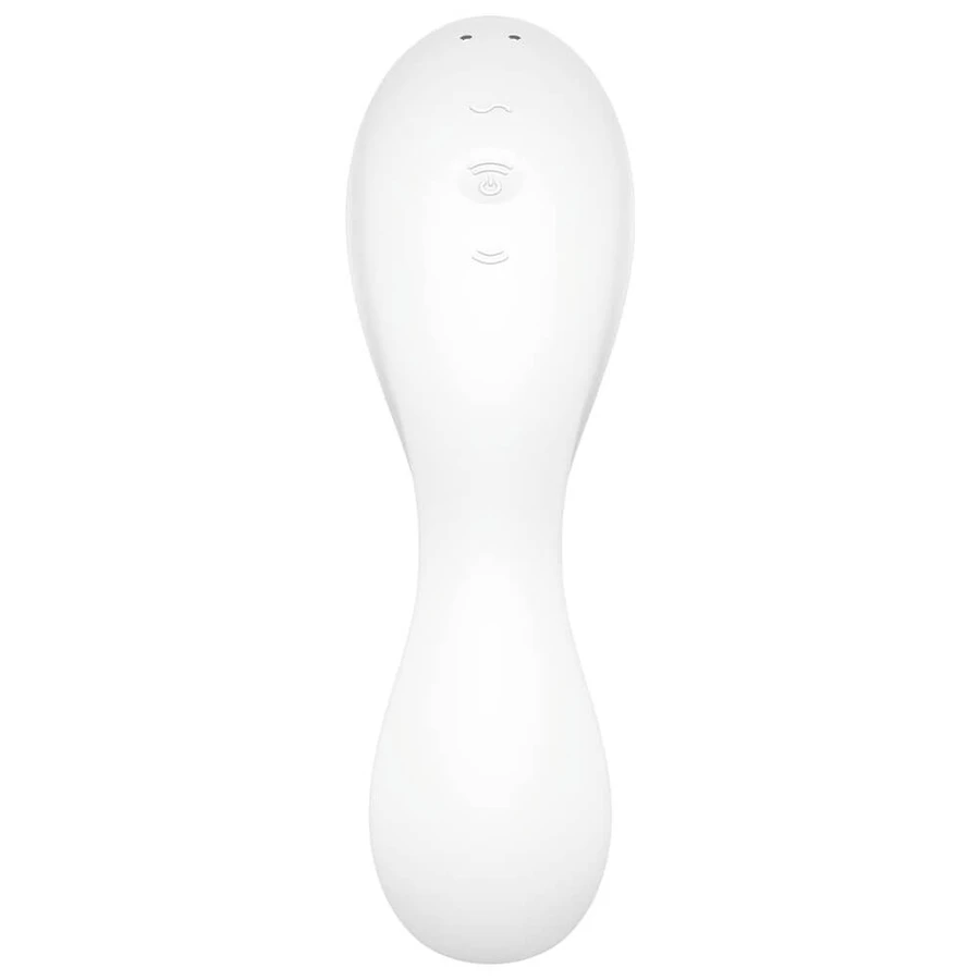 Satisfyer Curvy Trinity 5+, vibrator, wit, 1 stuk