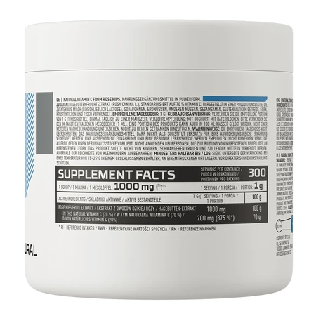 OstroVit Natuurlijke vitamine C uit Rozenbottel, 300 g
