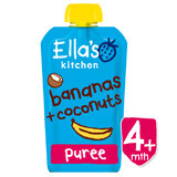 Purée de banane et de noix de coco biologique, 120 g, Ella's Kitchen
