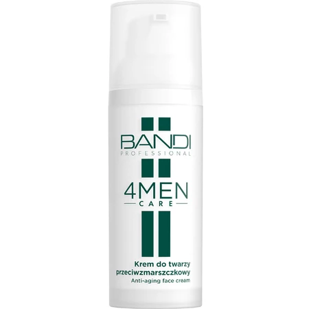 Bandi 4Men Care, crème visage, anti-rides, pour hommes, 50 ml
