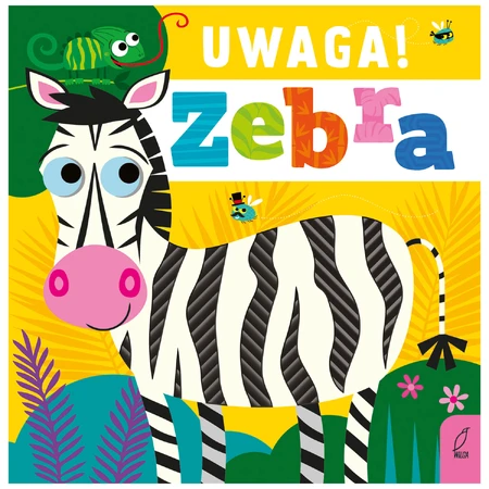 Attention Zebra, livre sensoriel pour enfants