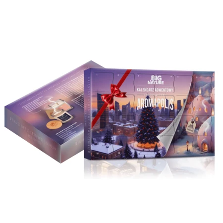 Aromapolis Adventskalender Set, 24 sojakaarsen, Big Nature