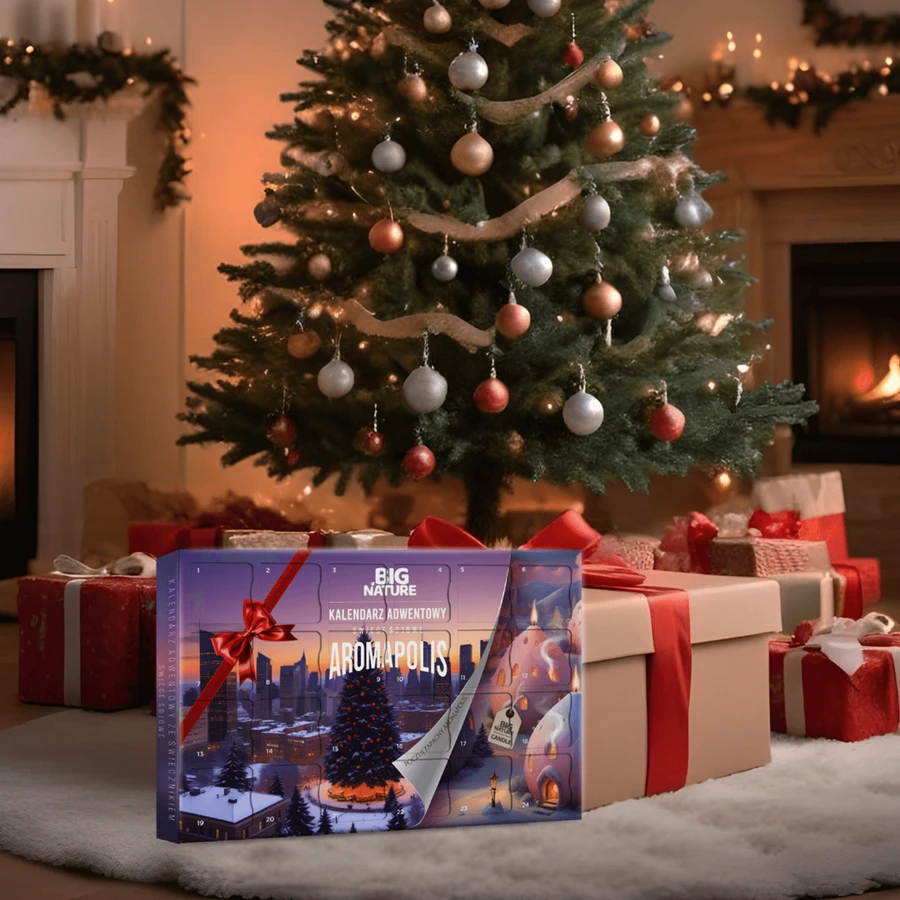 Aromapolis Adventskalender Set, 24 sojakaarsen, Big Nature