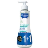 Mustela Stelatopia+ set, lipid replenishing cream, 300 ml + 300 ml free of charge