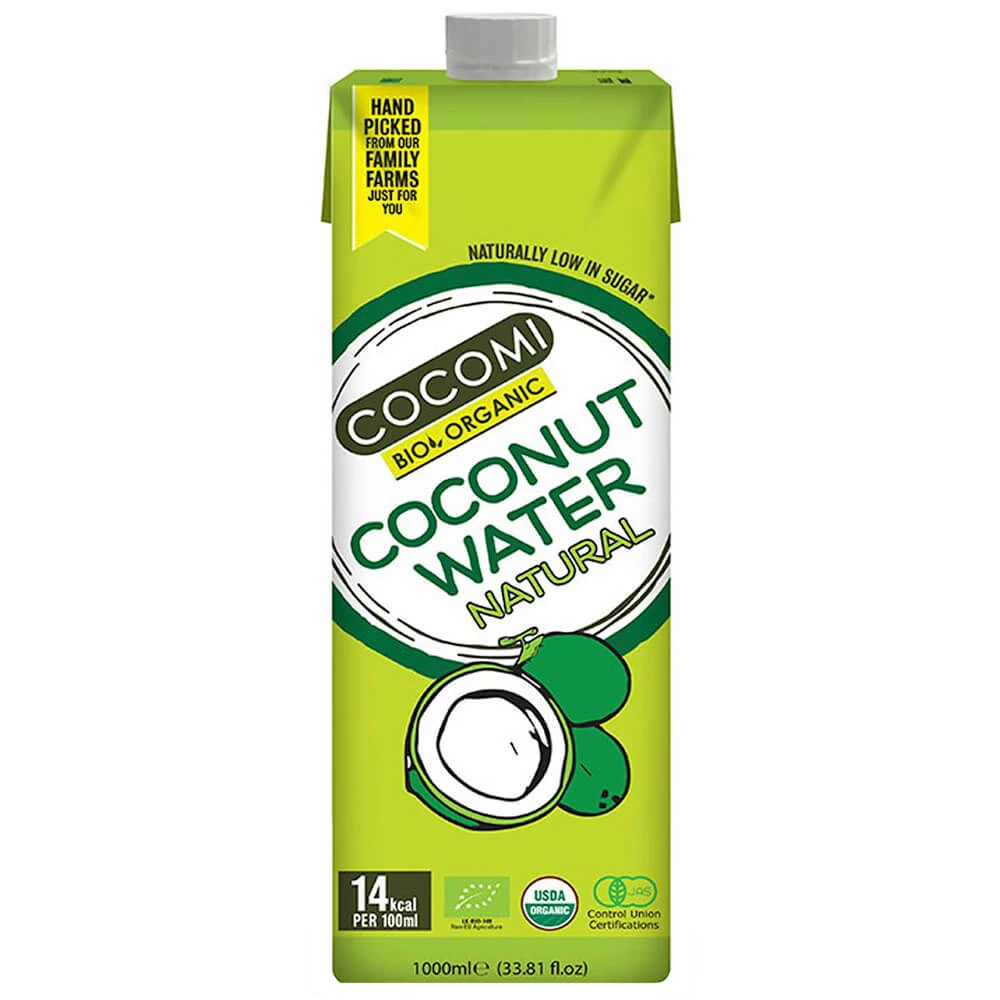 Cocomi, natuurlijk kokoswater bio, 1 l