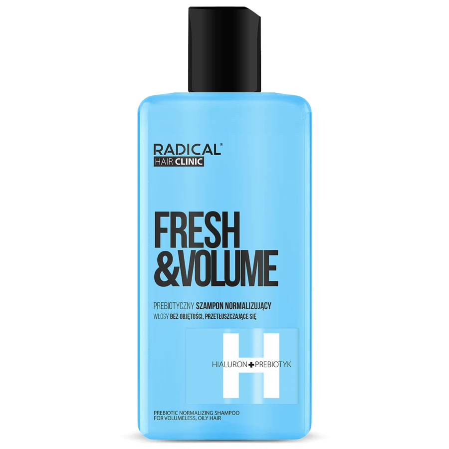 Radical Hair Clinic Fresh & Volume, prebiotic normalizing shampoo, 300 ml
