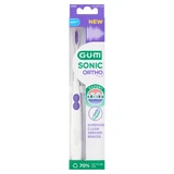 GUM Sonic Ortho, battery-operated sonic toothbrush