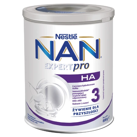 Set Nestle NAN Expertpro HA 3, aangepaste melk voor kinderen vanaf 1 jaar, 3 x 800 g