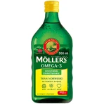 Moller's Tran Norweski, powyżej 3 lat, aromat cytrynowy, 500 ml: ceny i cechy