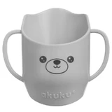 Ackuku, learning to drink cup, gray, 150 ml