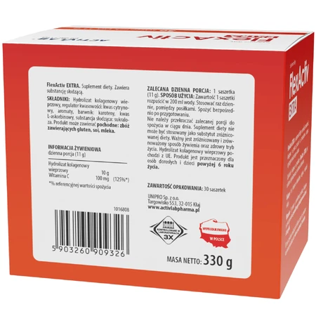 Activlab Pharma FlexActiv Extra, mango-ananassmaak, 30 sachets
