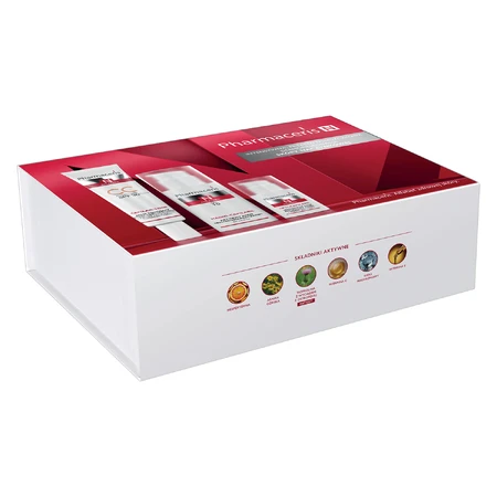 Set Pharmaceris N 2025, tonifiërende crème, SPF 30, 40 ml + actieve anti-rimpel gezichtscrème, SPF 10, 50 ml + intensieve crème om donkere kringen en wallen onder de ogen te verminderen, 15 ml