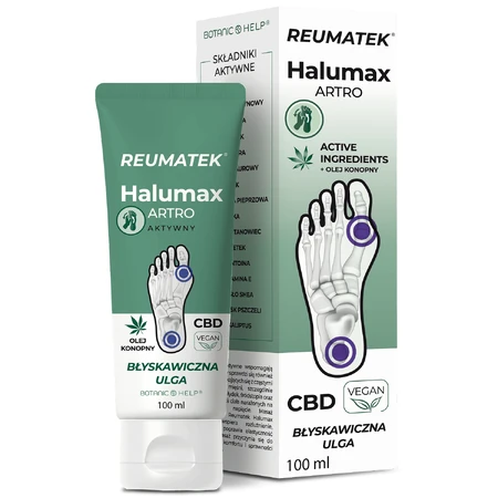 Botanic Help Rheumatek Halumax Artro, foot ointment, 100 ml