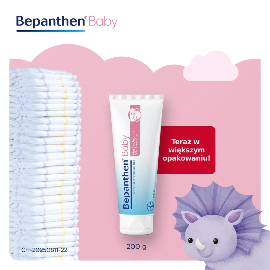 Bepanthen Baby, diaper rash ointment for babies, 200 g