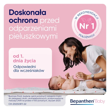 Bepanthen Baby, diaper rash ointment for babies, 200 g