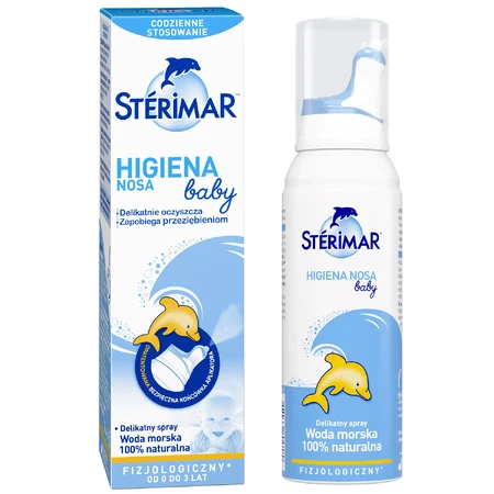 Sterimar Baby Nasal Hygiene, spray nasal physiologique de 0 à 3 ans, 100 ml