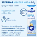 Sterimar Baby Nasal Hygiene, spray nasal physiologique de 0 à 3 ans, 100 ml