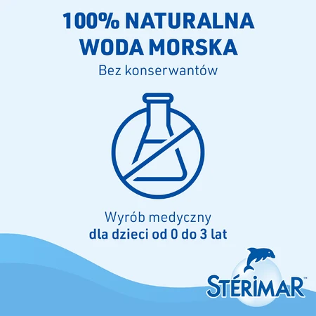 Sterimar Baby Nasal Hygiene, spray nasal physiologique de 0 à 3 ans, 100 ml