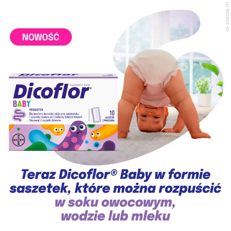 Dicoflor Baby, für Säuglinge und Kinder, 10 Portionsbeutel