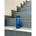 Casno, Colorado Tritanflasche mit Strohhalm, blau, 600 ml