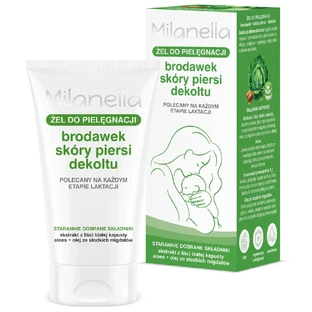 Milanella, żel do pielęgnacji brodawek, skóry piersi i dekoltu, 50 ml