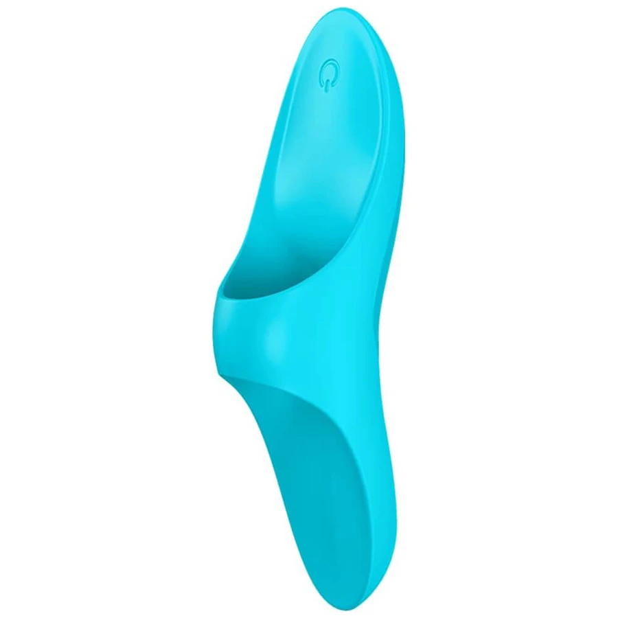 Satisfyer Teaser, vibrador de dedo, azul, 1 ud.