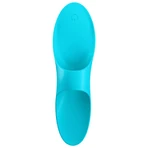 Satisfyer Teaser, vibrador de dedo, azul, 1 ud.