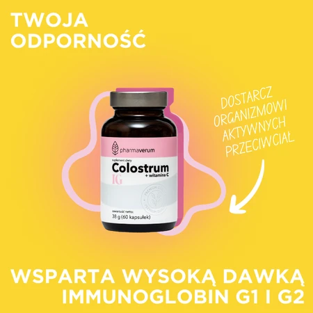 Pharmaverum Colostrum IG, 60 gélules