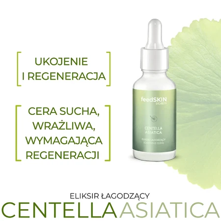 Sylveco FeedSkin Centella Asiatica, verzachtend elixer met Centella Asiatica, 30 ml