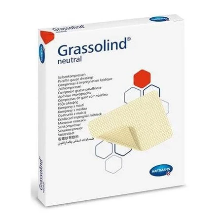 Hartmann Grassolind steriel verband met zalf 20x20cm, 1 stuk