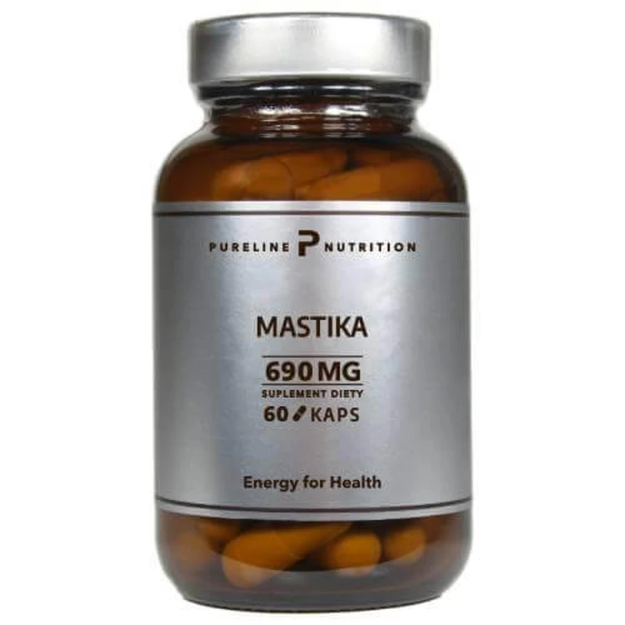 Pureline Nutrition Mastika, 60 capsules
