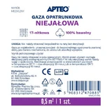 APTEO niet-steriel gaas 0,5 m2, 1 stuk