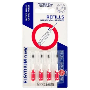 Elgydium Clinic Navullingen interdentale rager 1,5 mm, 4 stuks.