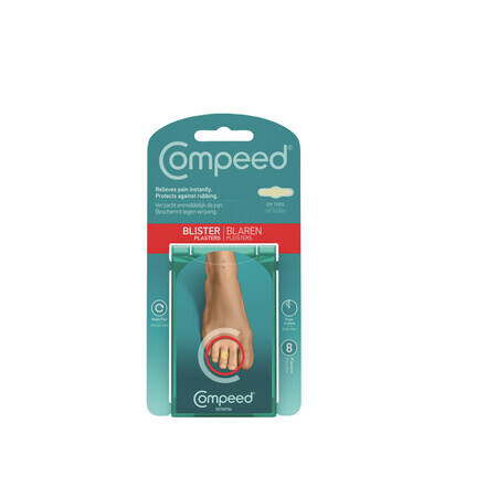 Plasturi pentru basici, pentru degete, 8 buc, Compeed