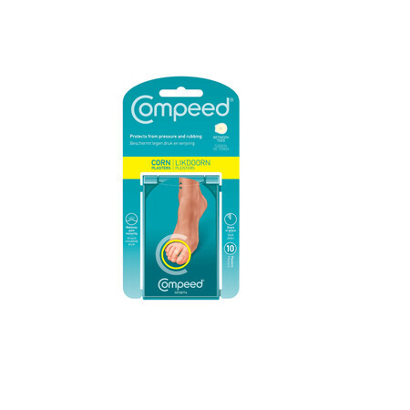 Patchs interdigitaux pour tissus profonds, 10 pièces, Compeed