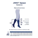 JOBST OPAQUE calcetines largos de compresión CCL1 natural, talla 6 OP
